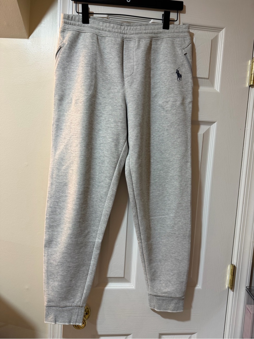 Polo by Ralph Lauren Light Gray Fleece Joggers